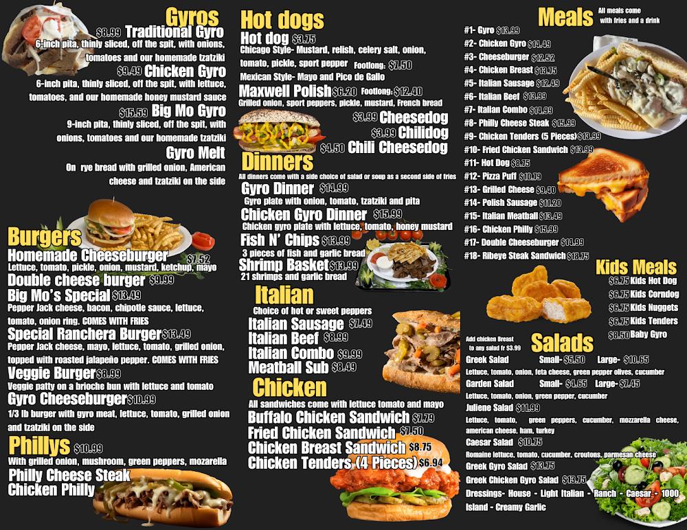 Mo’ gyros Menu image 1