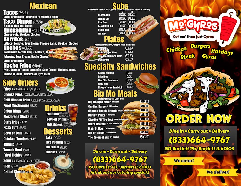 Mo’ gyros Menu image 2