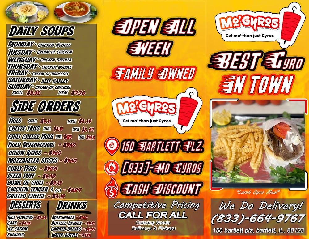 Mo’ gyros Menu image 3